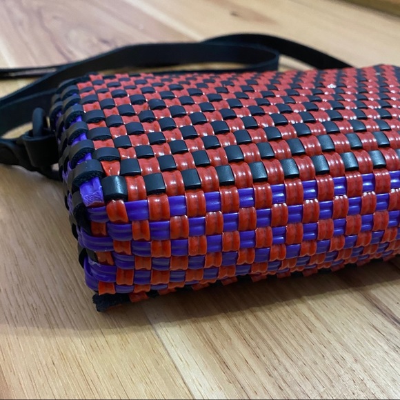 Truss Red Mini Top Handle Crossbody - Picture 8 of 13